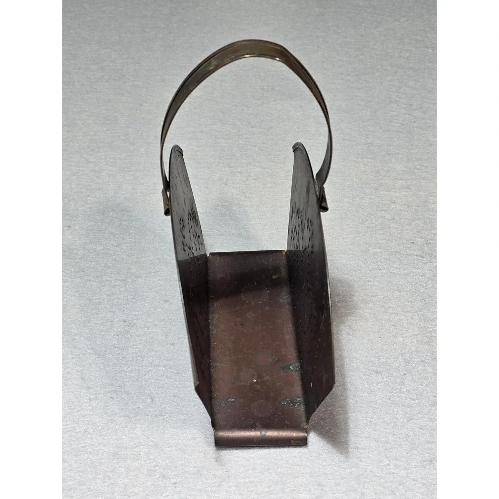 Solid Copper Vintage Napkin Holder Pfaltzgraff Village U.S.A.